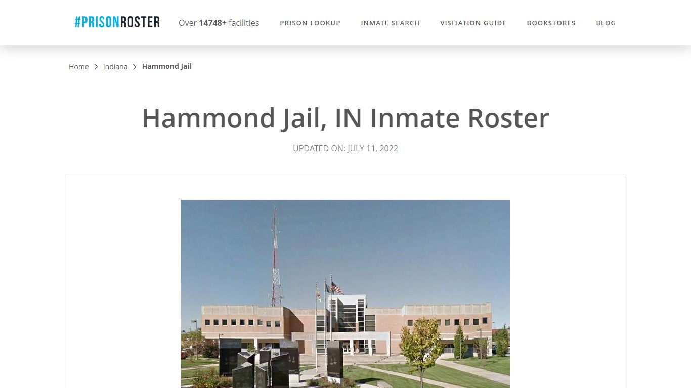 Hammond Jail, IN Inmate Roster - Nationwide Inmate Search